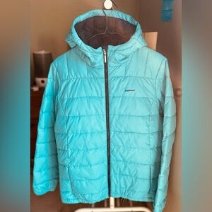 Demix Light Blue Puffer Jacket